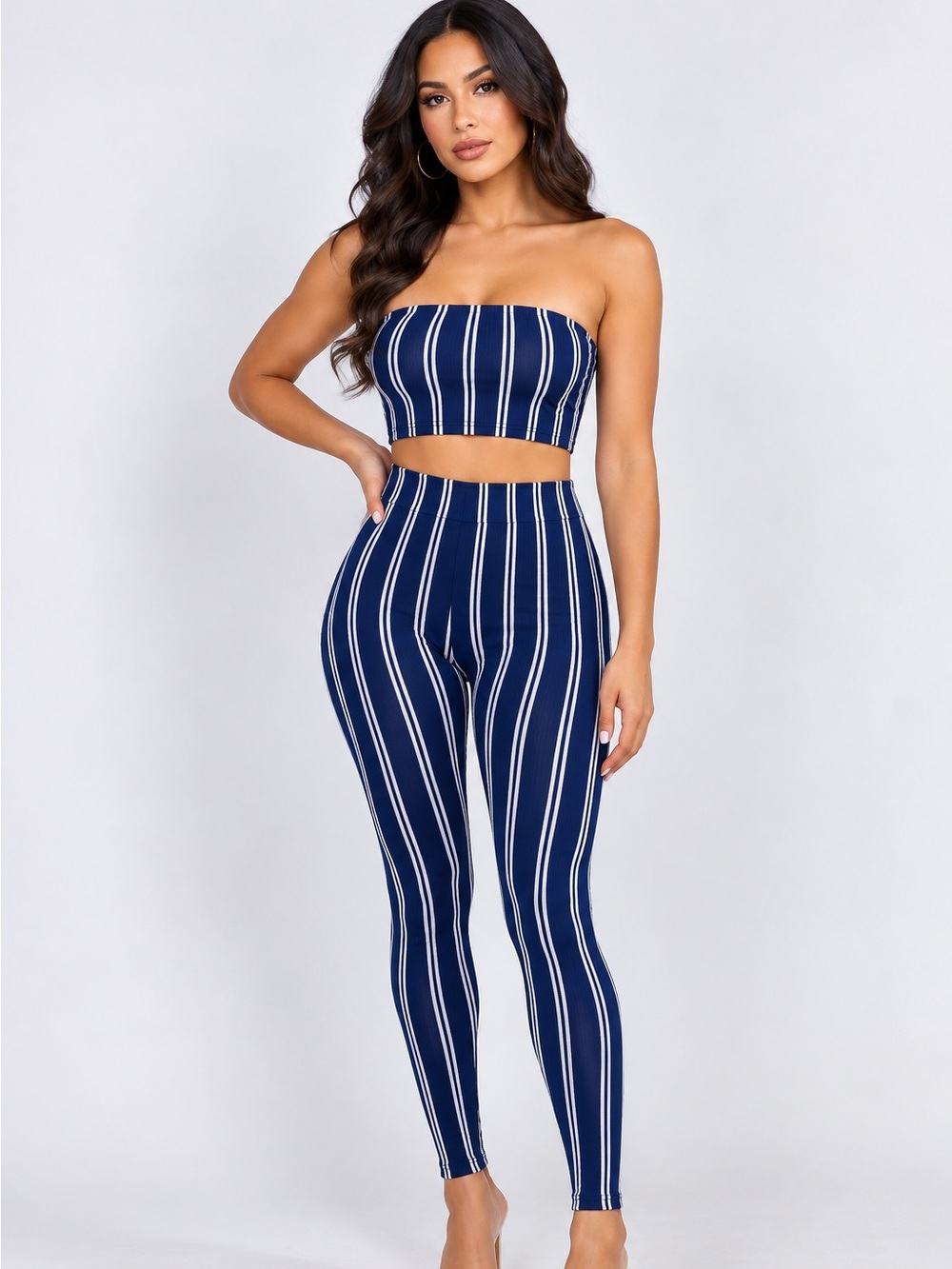 Stripe Tube Top